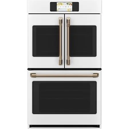 Cafe´™ Professional Series 30" Smart Built-In Convection French-Door Double Wall Oven